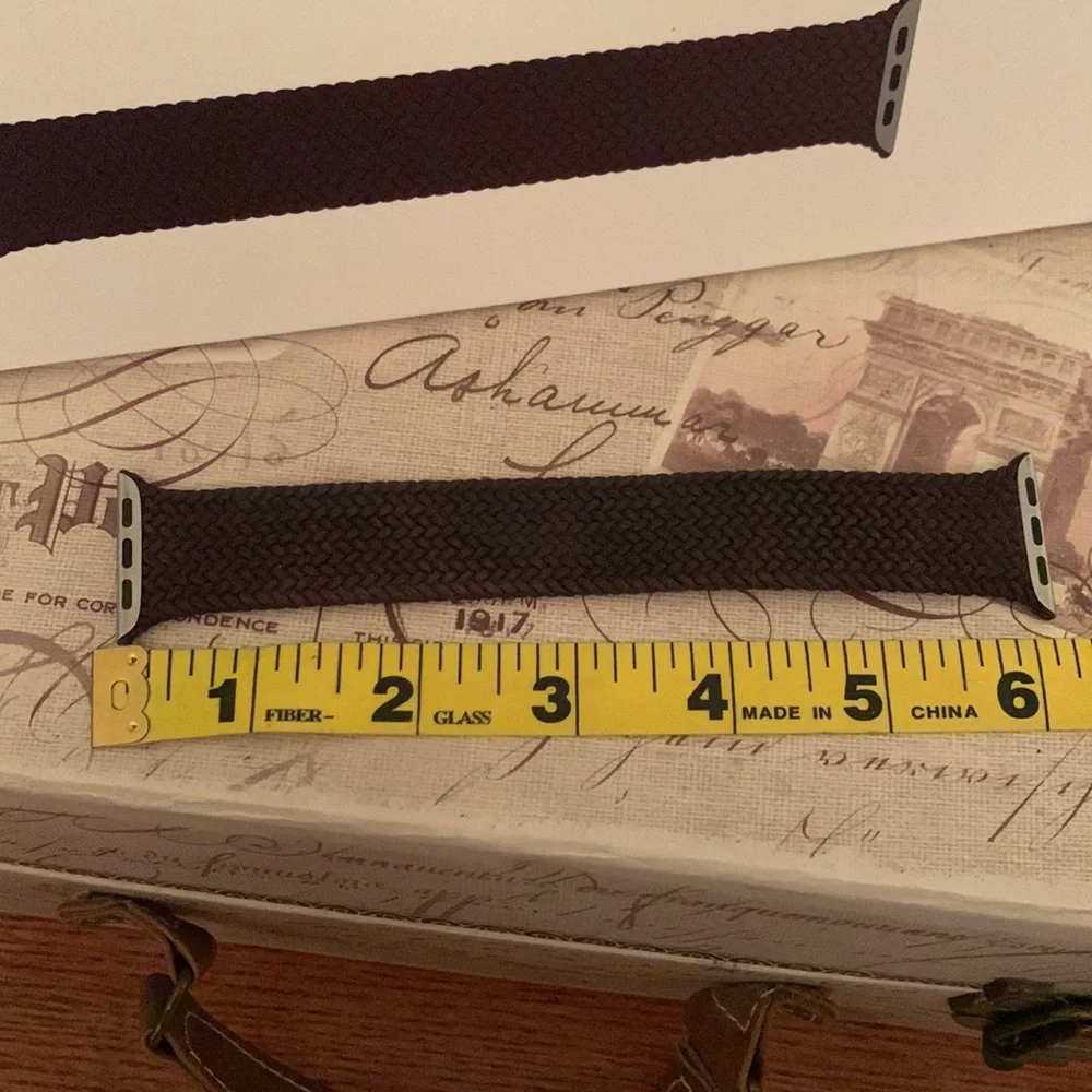 Apple Watch Braided Solo Loop (Dark Cherry)